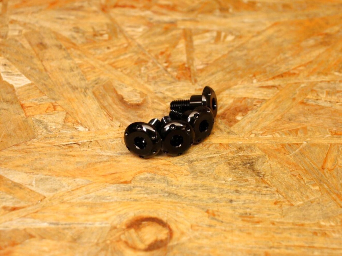 画像2: KN企画 アルミフェンダーボルトセット (ブラック/ゴールド/シルバー/レッド/ブルー/パープル/オレンジ)[シグナスグリファス] (2)