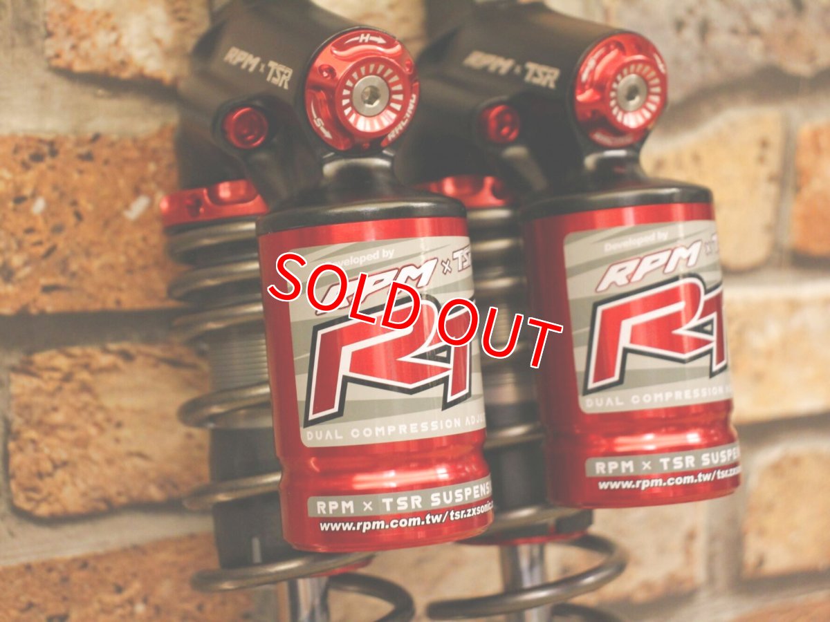 画像3: 在庫品！RPM×TSRコラボ【RT】リアサスペンション レッド×ブラック [1〜3型シグナスX] (3)