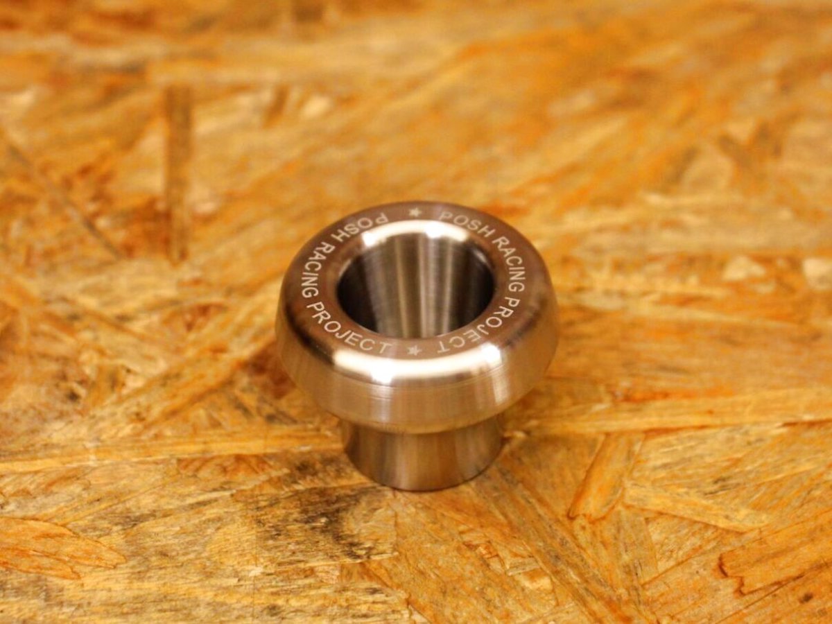 画像2: PK7 チタンスライダー Shark factoryT28/L35 汎用 (無色/焼き色/ゴールド) (2)