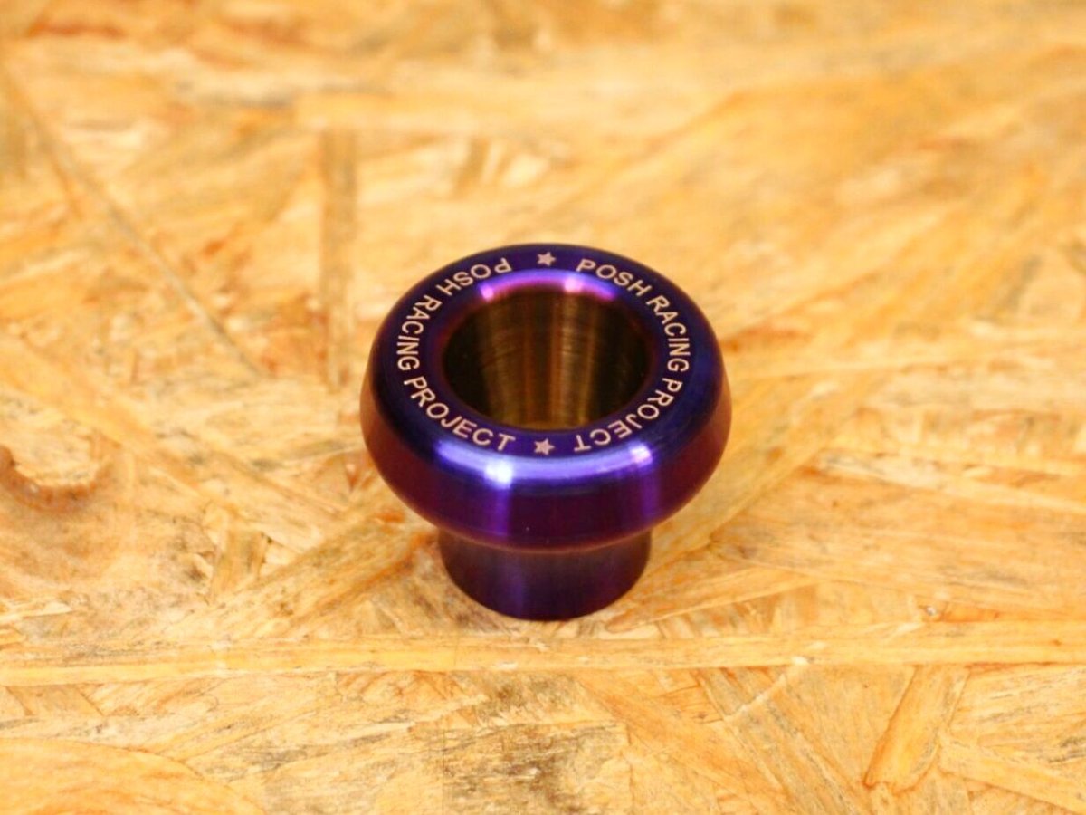 画像5: PK7 チタンスライダー Shark factoryT28/L35 汎用 (無色/焼き色/ゴールド) (5)