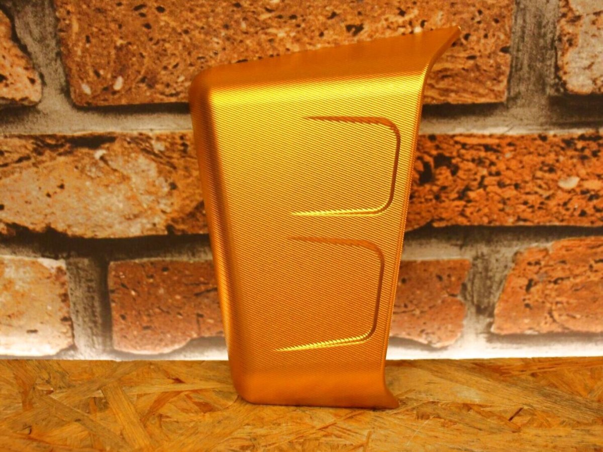 画像3: ZOO ラジエータークーリングダクト（ブラック/ゴールド/シルバー/レッド/ブルー）[6型シグナスグリファス・3型BW'S125・NMAX125/155・X FORCE・FORCE2.0] (3)