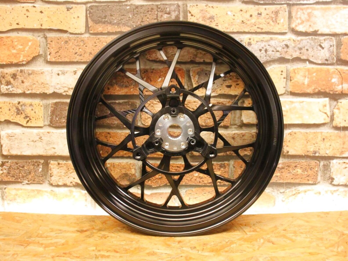 画像3: MOS鍛造ホイール FS-20 13インチ前後セット ブラック [シグナスグリファス・3型BW'S125・X FORCE・FORCE2.0] (3)