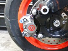 画像6: COME FROM リアキャリパーサポート 230mmディスク×Bremboカニ（84mmピッチ） [シグナスグリファス・3型BW'S125・X FORCE・FORCE2.0] (6)