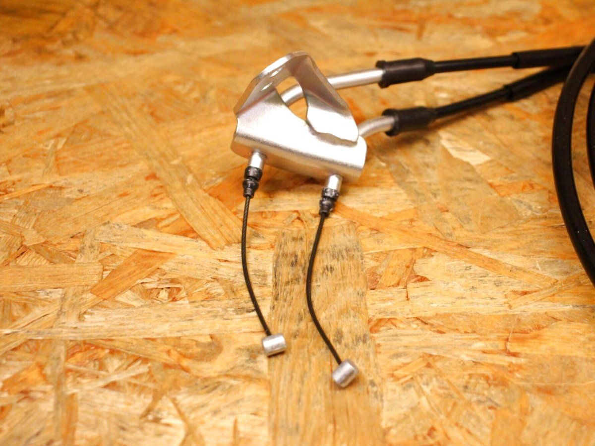 画像6: KN企画 10cmロング高品質ロングアクセルワイヤー [シグナスグリファス] (6)