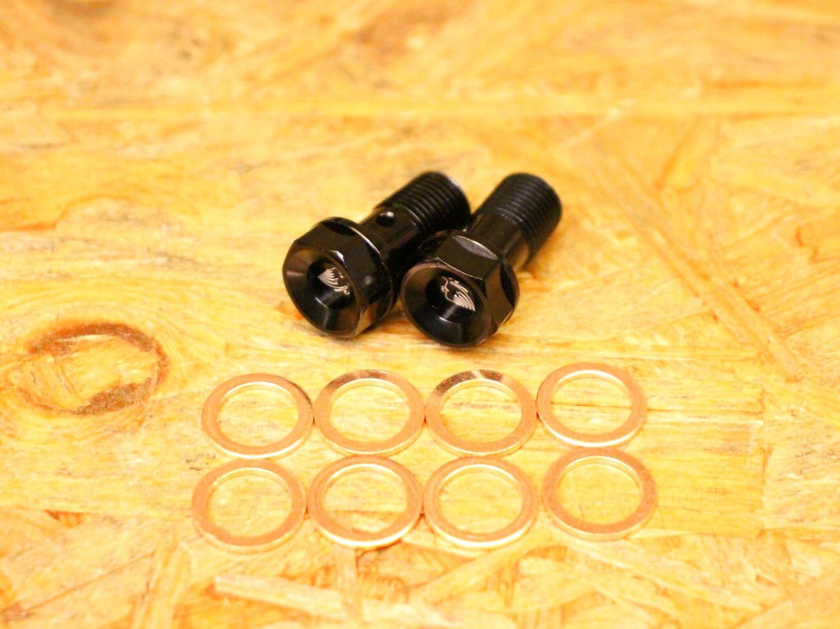 画像13: お得セット！前後ブレンボキャリパーコンプリートセット（ブラック/チタニウムカラー）［シグナスグリファス］ (13)