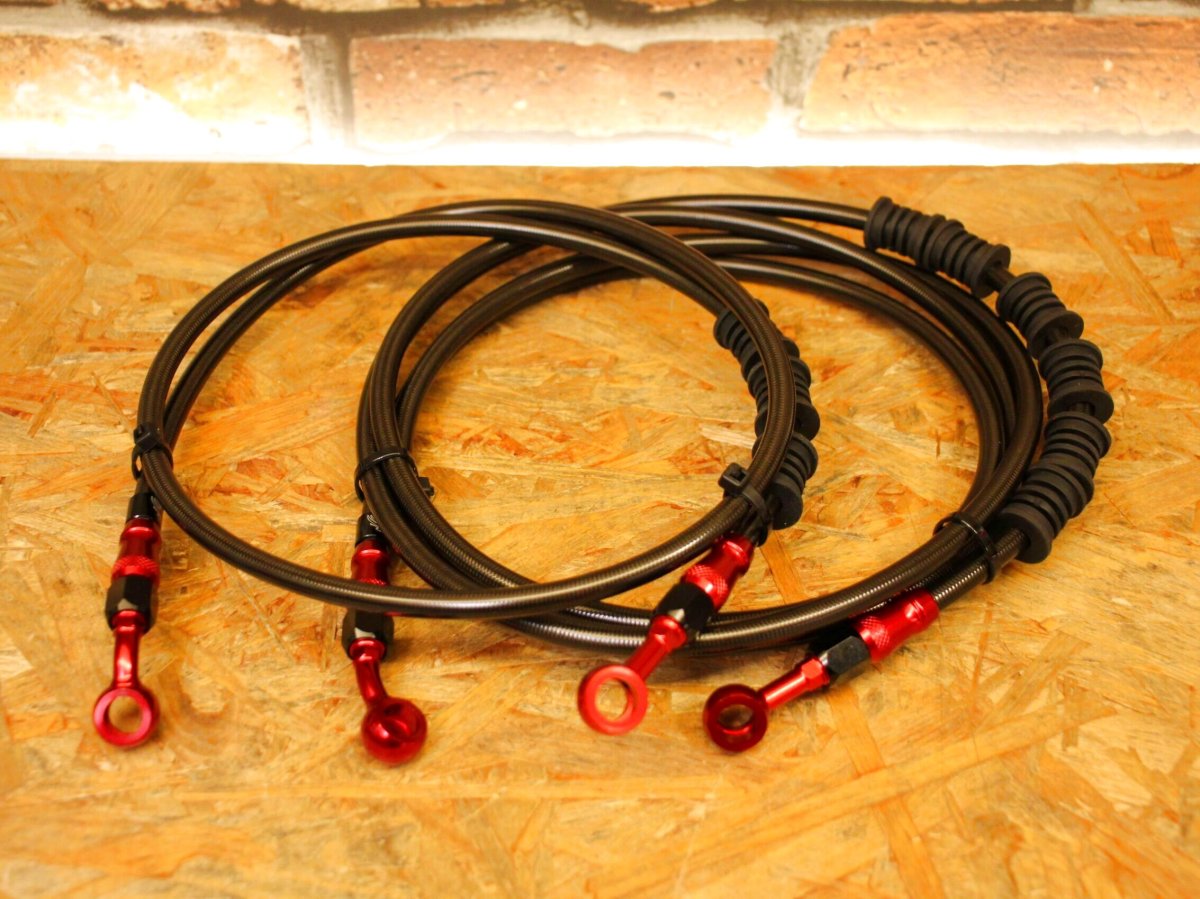 画像11: お得セット！前後ブレンボキャリパーコンプリートセット（ブラック/チタニウムカラー）［シグナスグリファス］ (11)