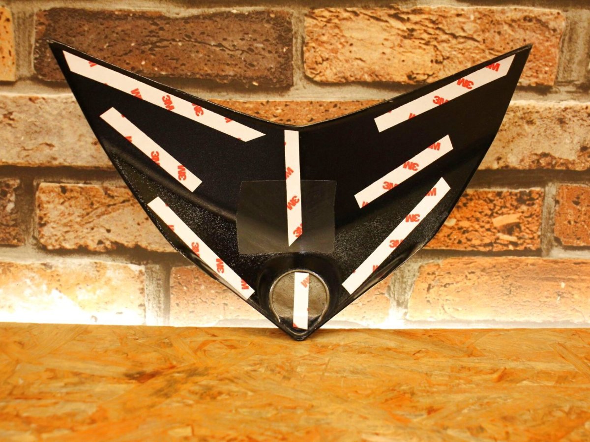 画像4: カーボンアッパーカウルカバー ハーフ [3型シグナスX] (4)