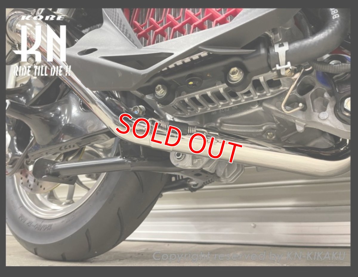 画像3: HOTLAP×KN チャンピオンマフラー Ver.1 ステンレス [シグナスグリファス] (3)