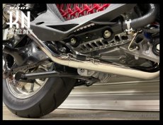 画像3: HOTLAP×KN チャンピオンマフラー Ver.1 ステンレス [シグナスグリファス] (3)