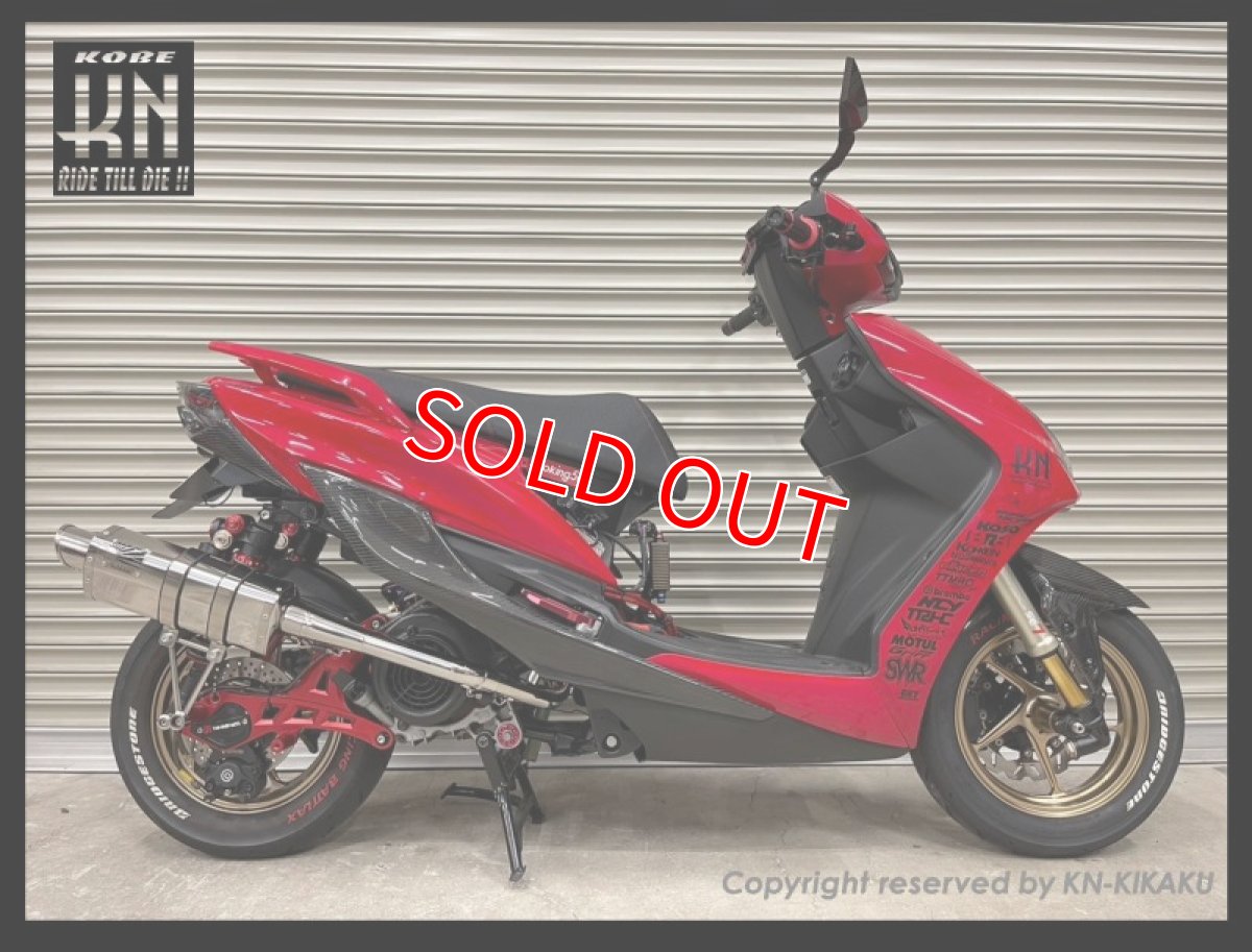 画像4: HOTLAP×KN チャンピオンマフラー Ver.3 ステンレス [シグナスX/BW'S125] (4)