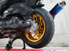 画像2: MOS鍛造ホイール GR-15 前後セット ゴールド [シグナスグリファス・3型BW'S125] (2)