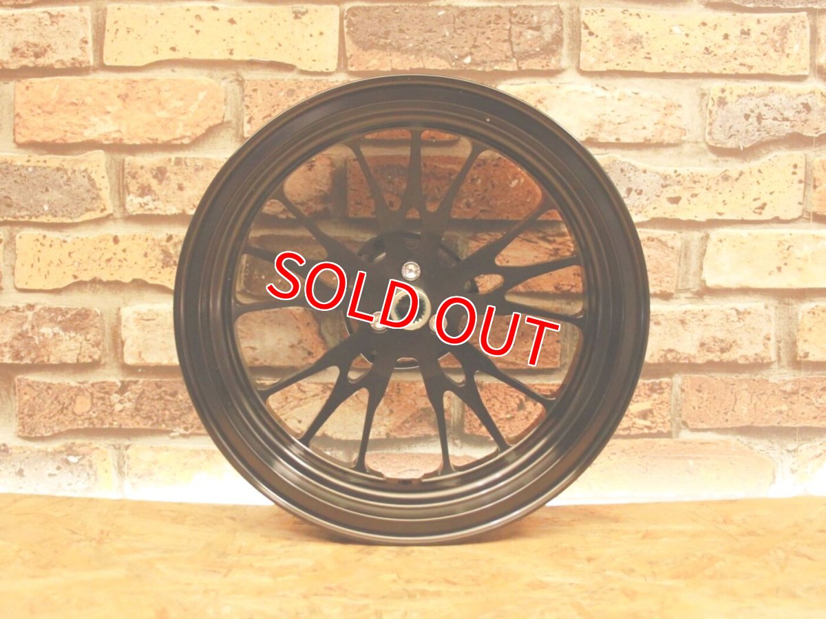 画像7: MOS 鋳造ホイール前後セット XR-15 ブラック［4・5型シグナスX/2型BW'S125］ (7)