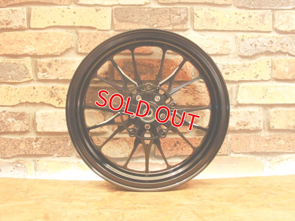 画像3: MOS 鋳造ホイール前後セット XR-15 ブラック［4・5型シグナスX/2型BW'S125］ (3)