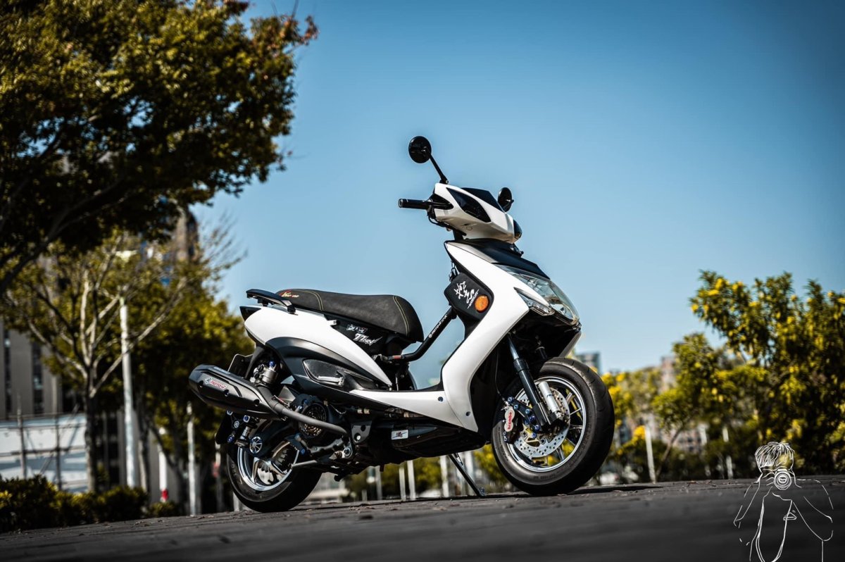 画像8: MOTO-R M1-S（ブラック/ステンレス）（排気量）[シグナスX/1・2型BW'S125] (8)