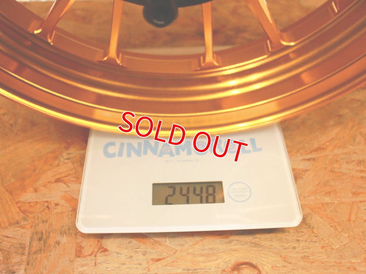 画像8: MOS 鋳造ホイール前後セット XR-15 ブラック［4・5型シグナスX/2型BW'S125］ (8)