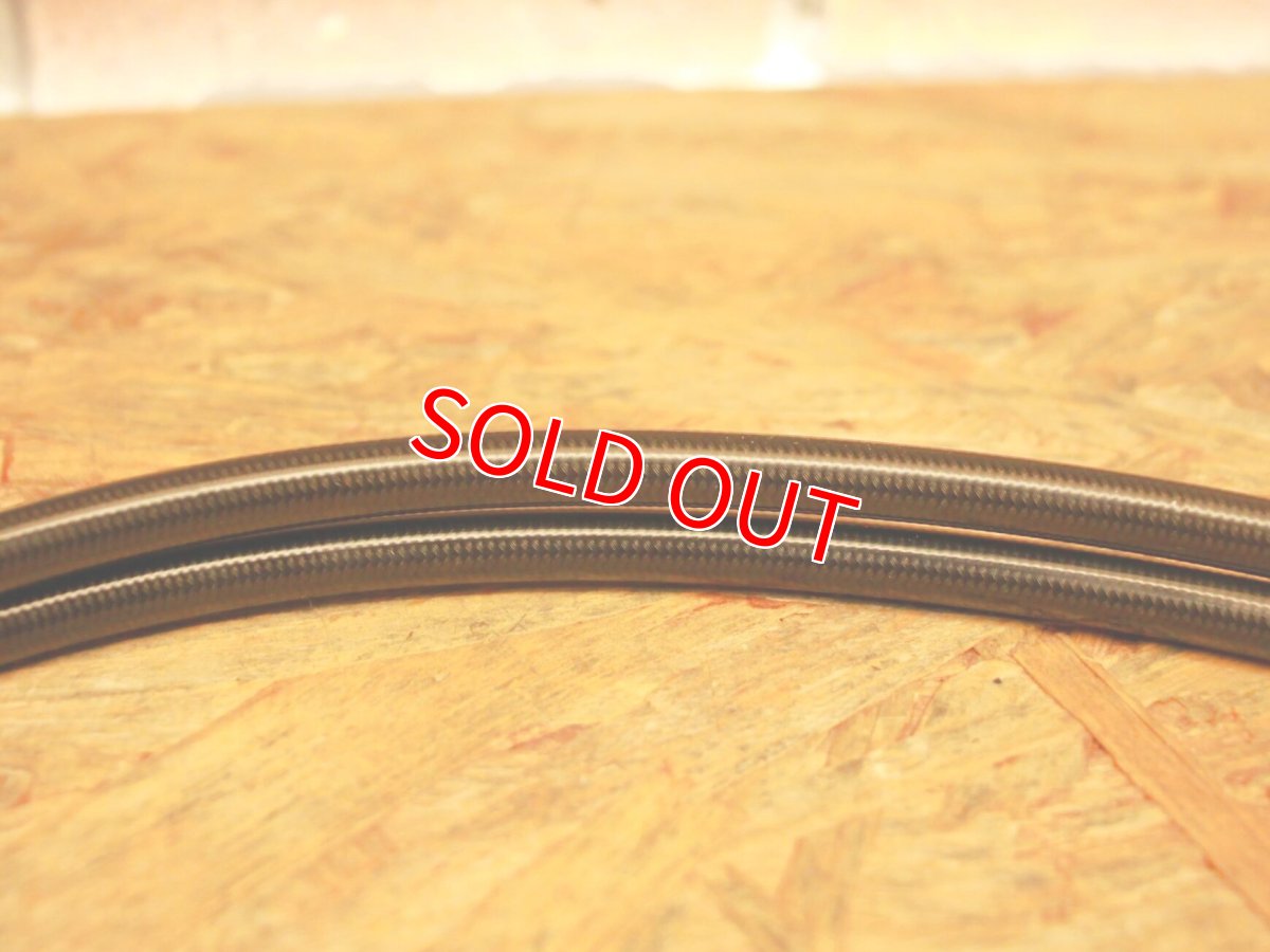 画像6: GARUDA メッシュブレーキホース（定番在庫カラー お得品！）ブラック×レッド (フロント/リア) [2型NMAX125/155] (6)