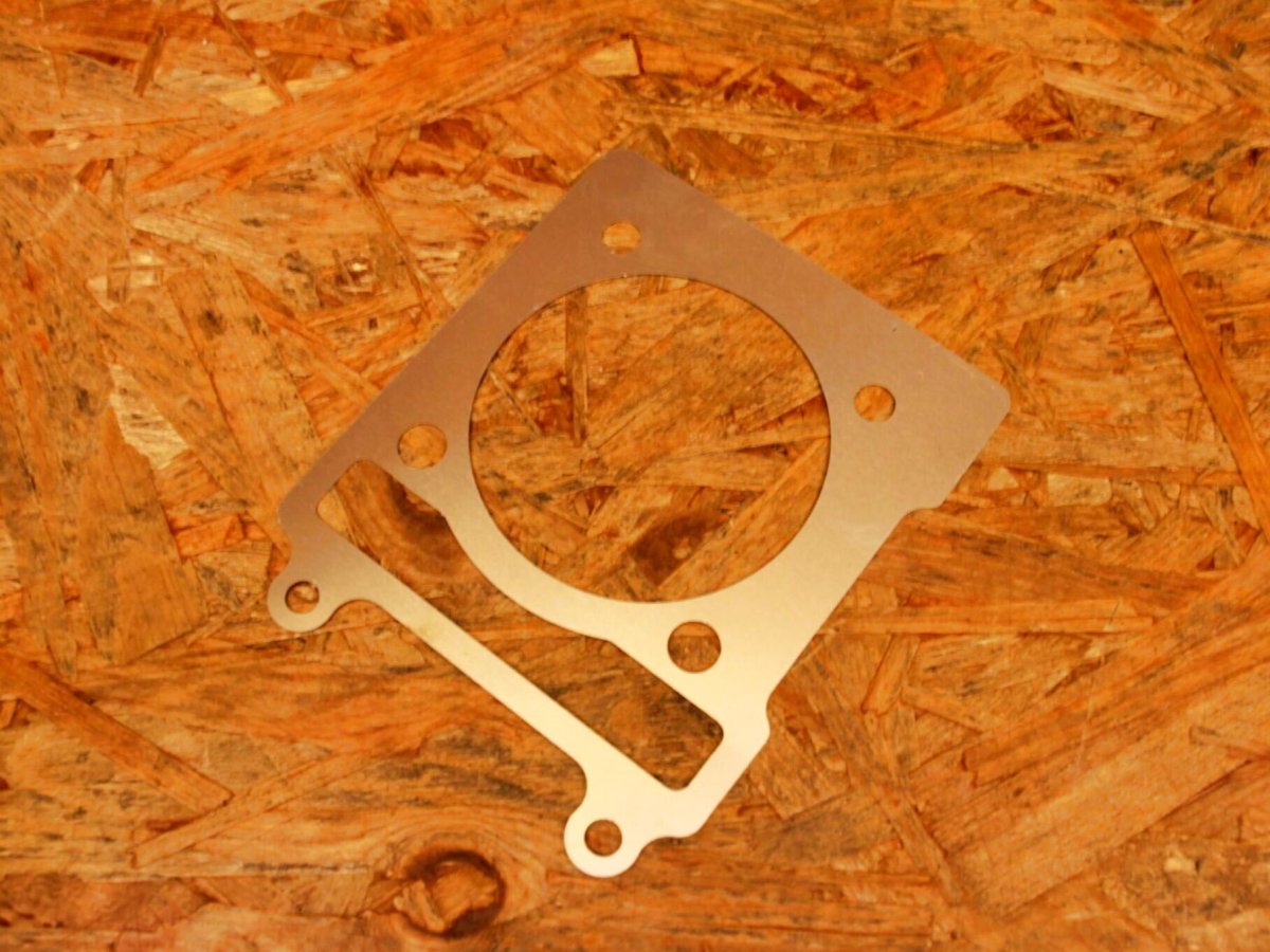 画像3: アルミシリンダーベース （内径63.5φ/71φ/74φ・厚さ0.4mm/0.5mm/0.6mm/1mm) [シグナスX・BW’S125] (3)