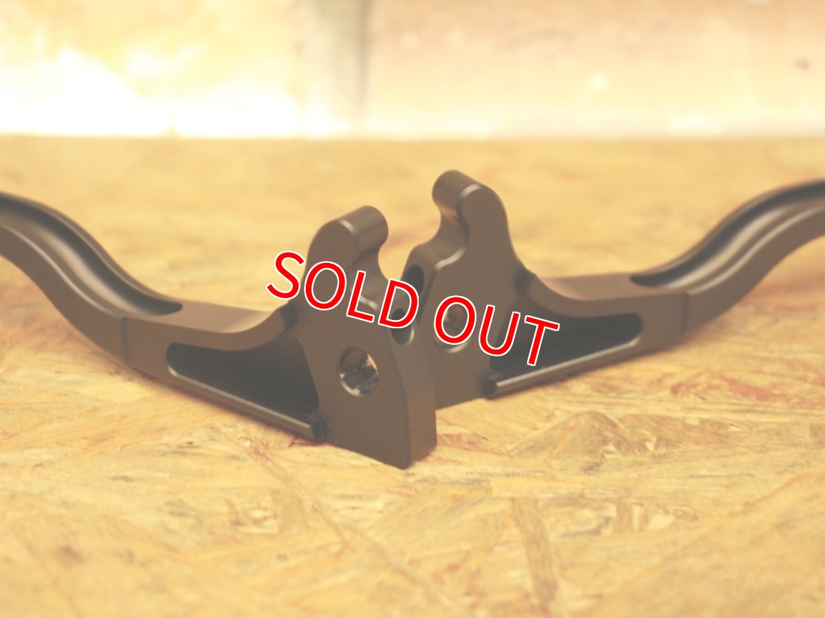 画像7: Partyup ワークスショートブレーキレバー [4・5型シグナスX/2型BW'S125] （ブラック/シルバー/ゴールド/レッド/ブルー） (7)