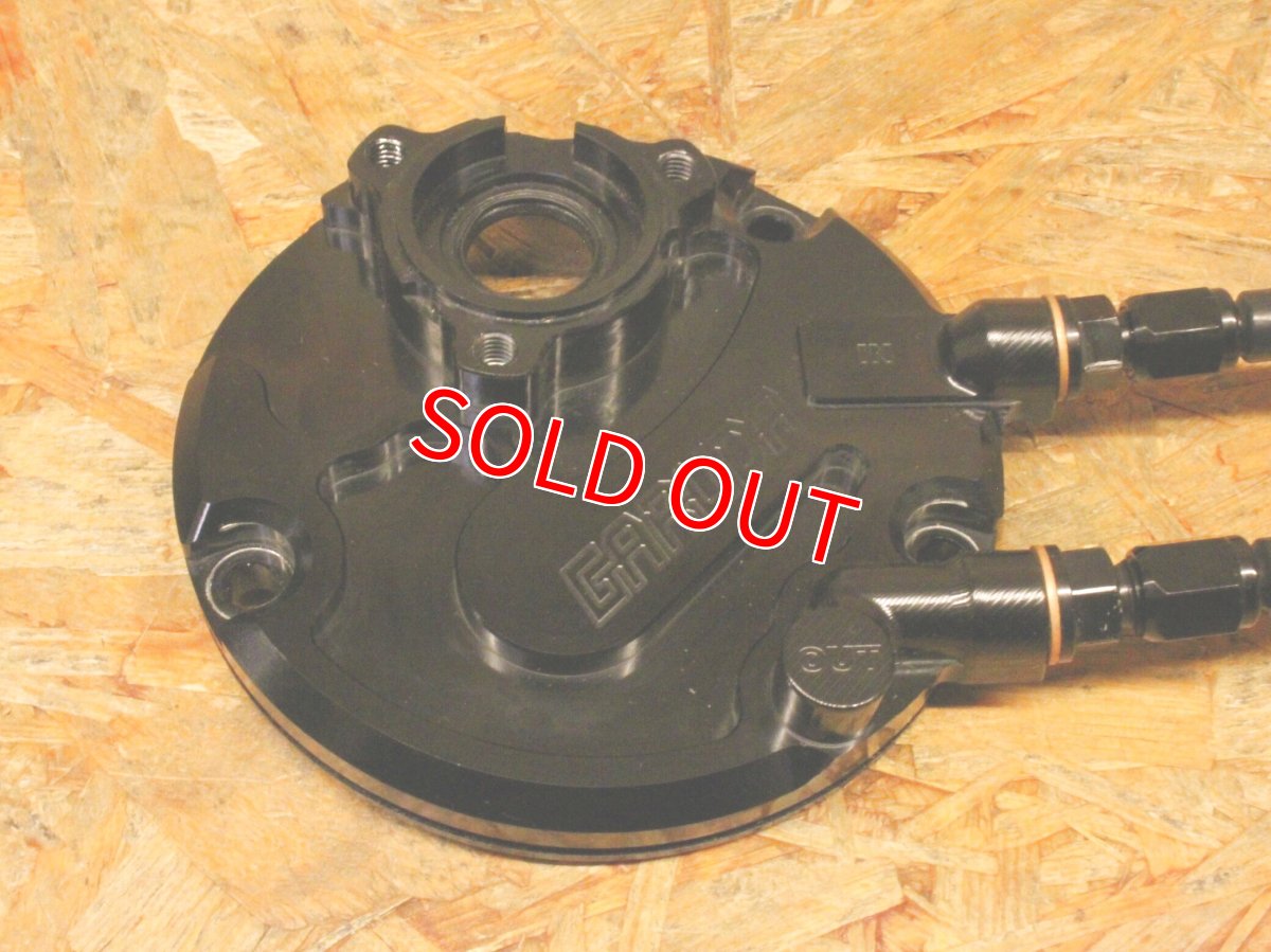 画像3: 中古品！絶版品！GARUDAオイルクーラーキット 5段ラウンド ブラック/シート下 [シグナスX/BW'S125] (3)