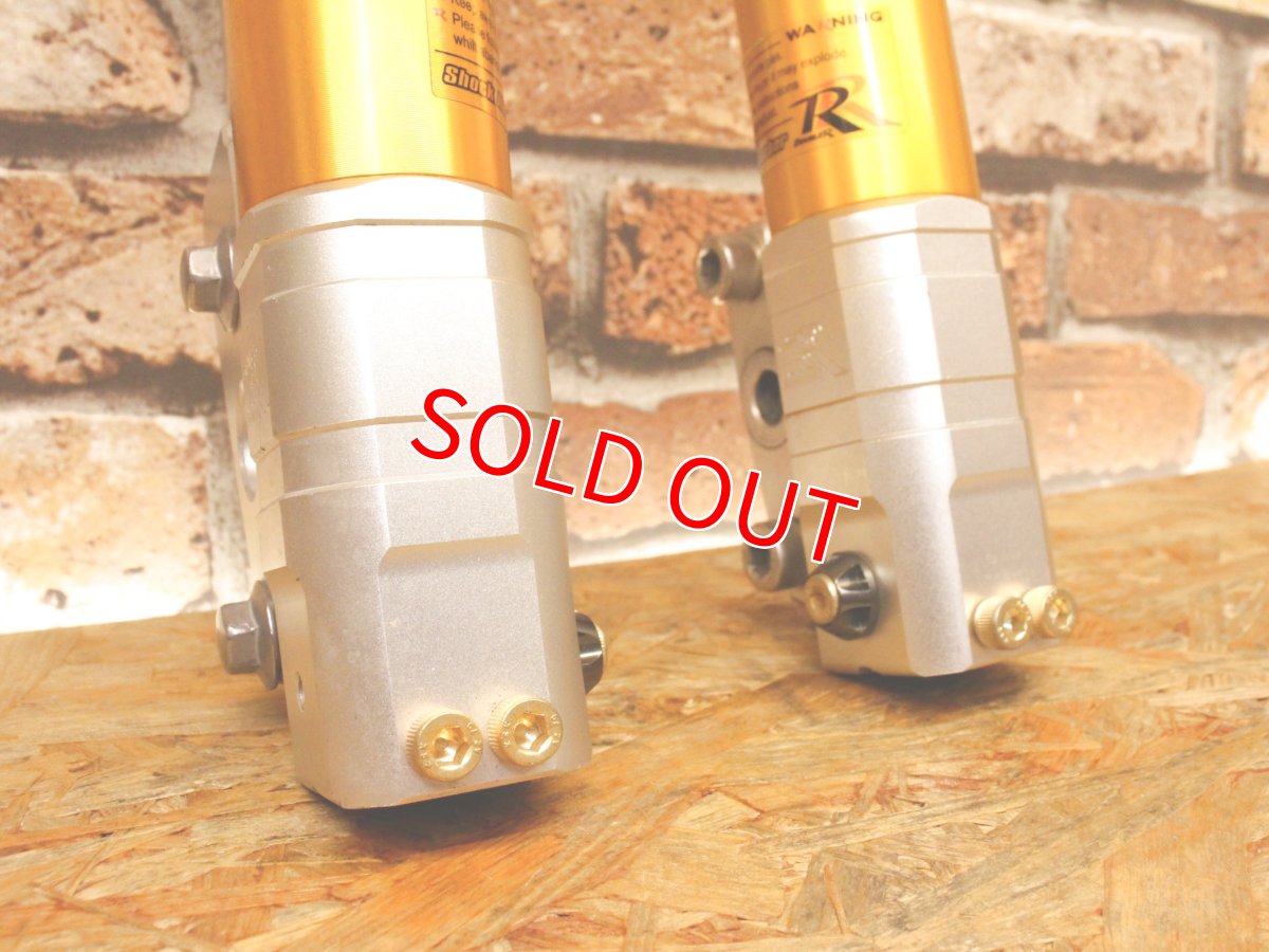 画像5: 中古品！RPM DOUBLE R フロントフォーク ノーマルキャリパー/245mmディスク［4.5型シグナスX］ (5)