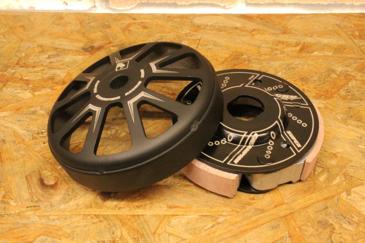 画像3: SCRK 街道版強化クラッチキット（ブラック/ホワイト） [シグナスグリファス・3型BW'S125・NMAX125/155・トリシティ125/155・X FORCE・FORCE2.0・AEROX155] (3)