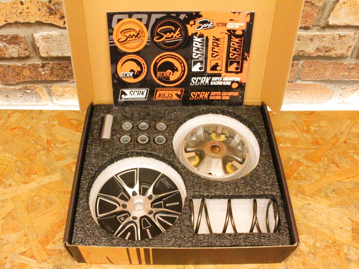 画像14: SCRK ハイスピードプーリーキット ガイド切削モデル［シグナスグリファス・3型BW'S125・NMAX125/155・トリシティ125/155・X FORCE・FORCE2.0・AEROX155］ (14)