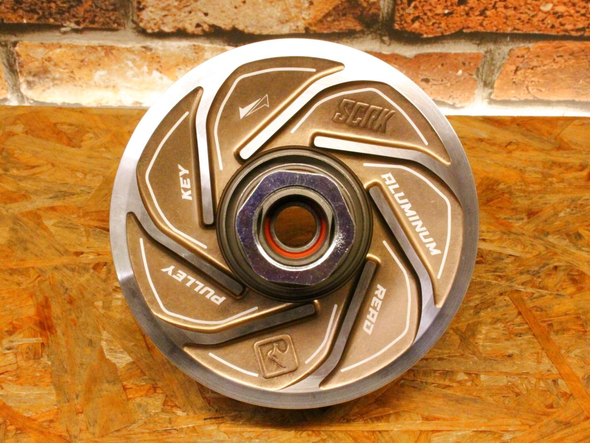 画像10: SCRK アルミセカンダリー（ブラック/ピンク/ブロンズ）  [シグナスグリファス・NMAX125/155・3型BW'S125・X FORCE・FORCE2.0] (10)