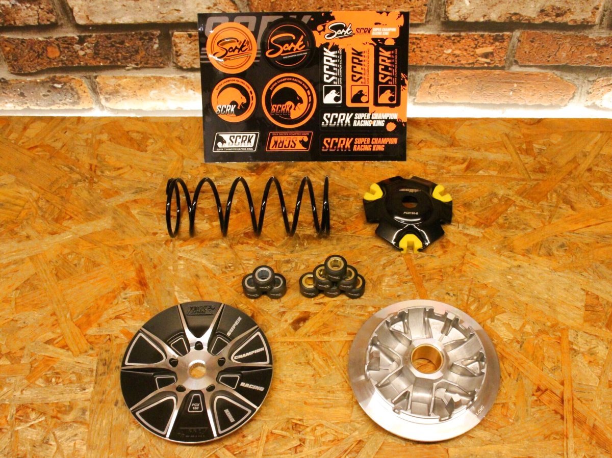 画像1: SCRK ハイスピードプーリーキット ガイド切削モデル［PCX160・ADV160］ (1)