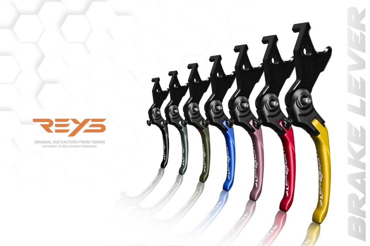 画像7: REYS ブレーキレバー競技版/標準版 15段階調整式パーキングブレーキ機能付き 全7色 [1〜3型シグナスX] (7)