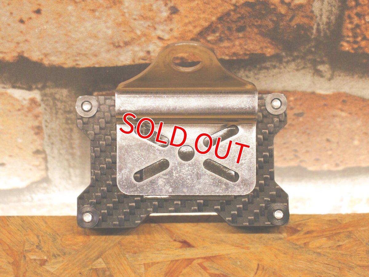 画像4: 中古品！カーボンケース＋メーターブラケット for  aRacer SportD/CubeG［シグナスX・他］ (4)