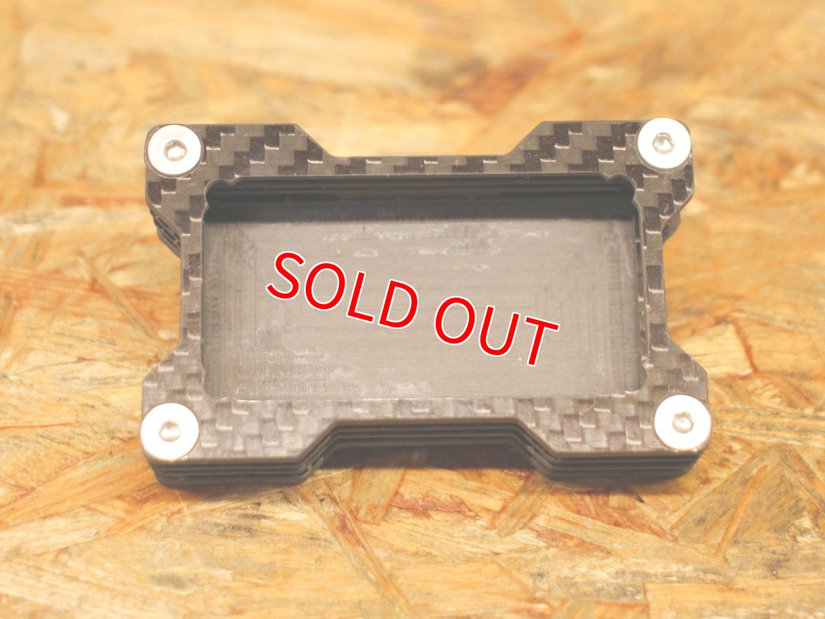 画像3: 中古品！カーボンケース＋メーターブラケット for  aRacer SportD/CubeG［シグナスX・他］ (3)