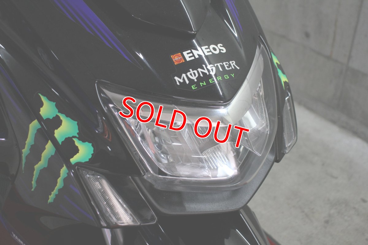 画像22: ライトカスタム中古車 シグナスX 5型国内仕様 Monster Energy Yamaha MotoGP Edition 800台限定車 走行17,200キロ (22)