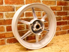 画像8: RCB 13インチ SP811 スポーツホイール 前後セット（ブラック/ホワイト） [シグナスグリファス・3型BW'S125] (8)