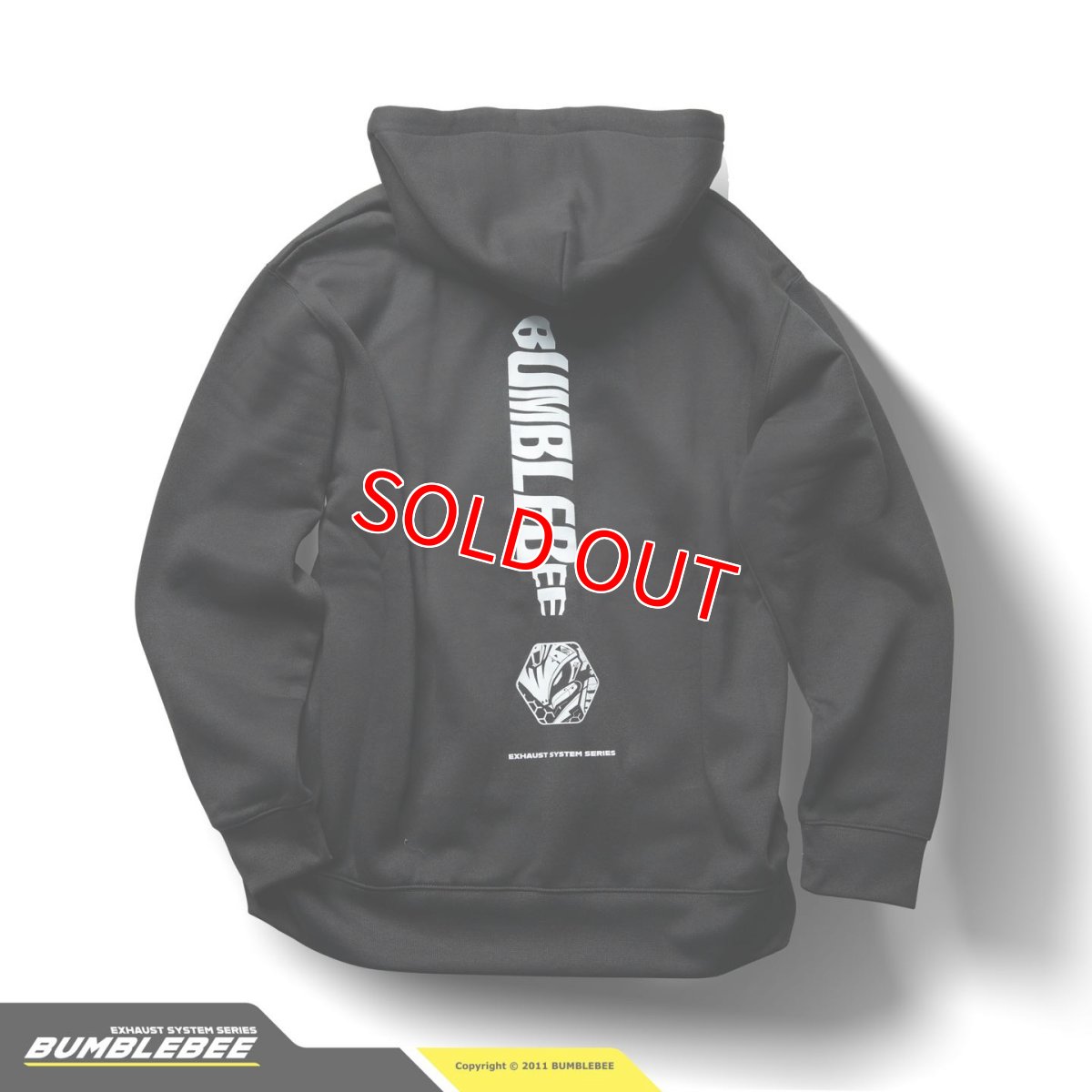 画像2: Bumblebee 2025年限定パーカー ブラック 「黃蜂管 Bumblebee-川澤行銷」 (2)