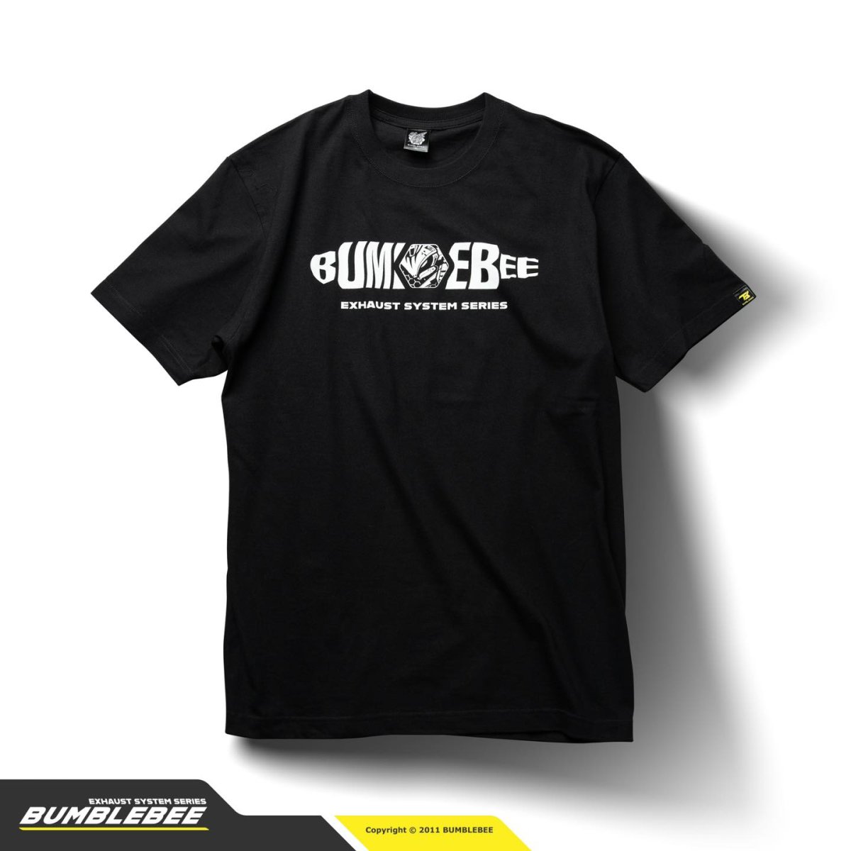 画像1: Bumblebee 2025年限定T-shirt ブラック 「黃蜂管 Bumblebee-川澤行銷」 (1)