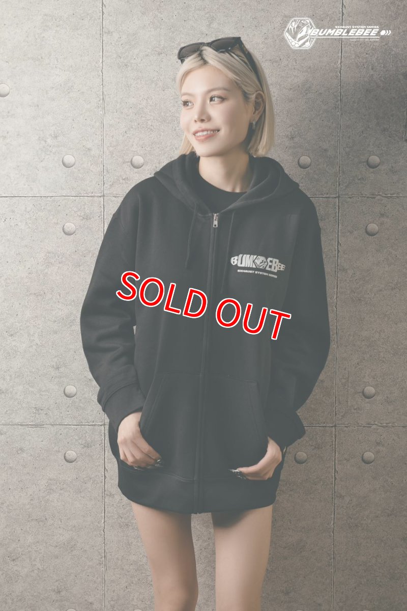 画像3: Bumblebee 2025年限定パーカー ブラック 「黃蜂管 Bumblebee-川澤行銷」 (3)