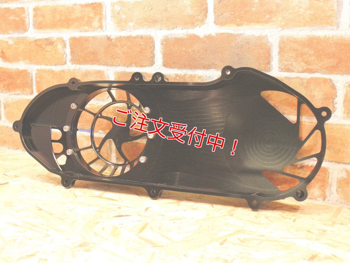 画像9: 廣改企画 CNC削り出しクランクケースカバー＋エンブレムセット  [シグナスX・BW'S125] (9)