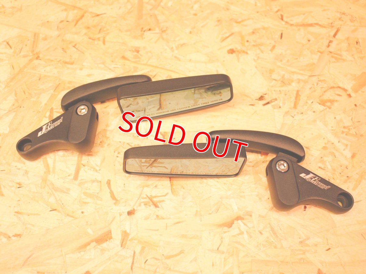 画像4: ジャパンスピード 日式牛角長方鏡 ミラー ブルーレンズ (4)