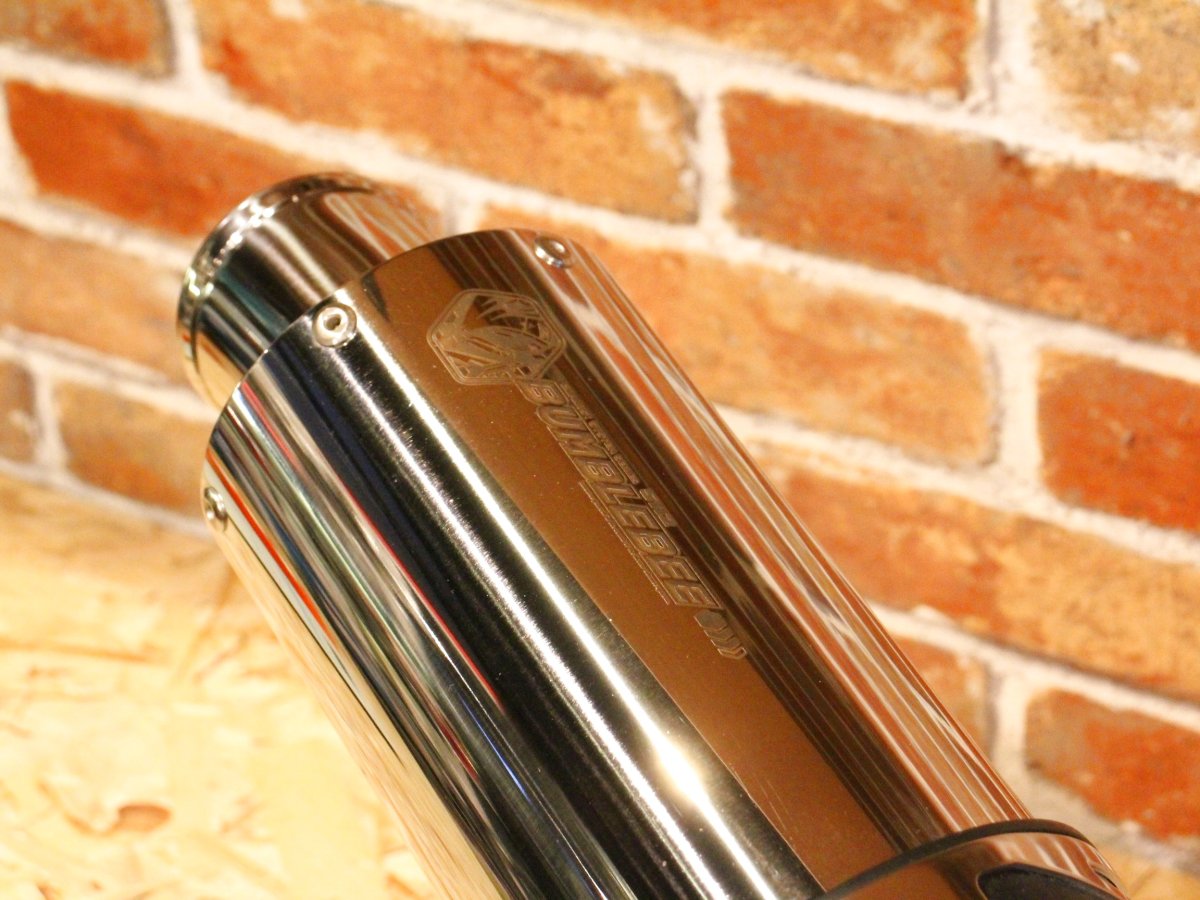 画像3: Bumblebee BT1ステンポリッシュ [シグナスX・BW'S125]（ストレート/直通静音）（125〜158cc/158ccオーバー/180ccオーバー競技用サイズ） (3)