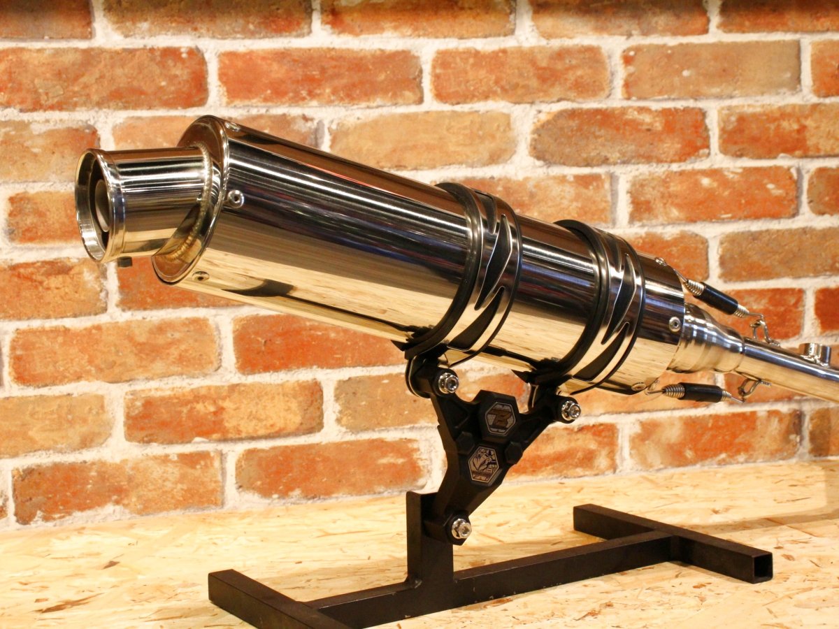 画像4: Bumblebee BT1ステンポリッシュ [シグナスX・BW'S125]（ストレート/直通静音）（125〜158cc/158ccオーバー/180ccオーバー競技用サイズ） (4)