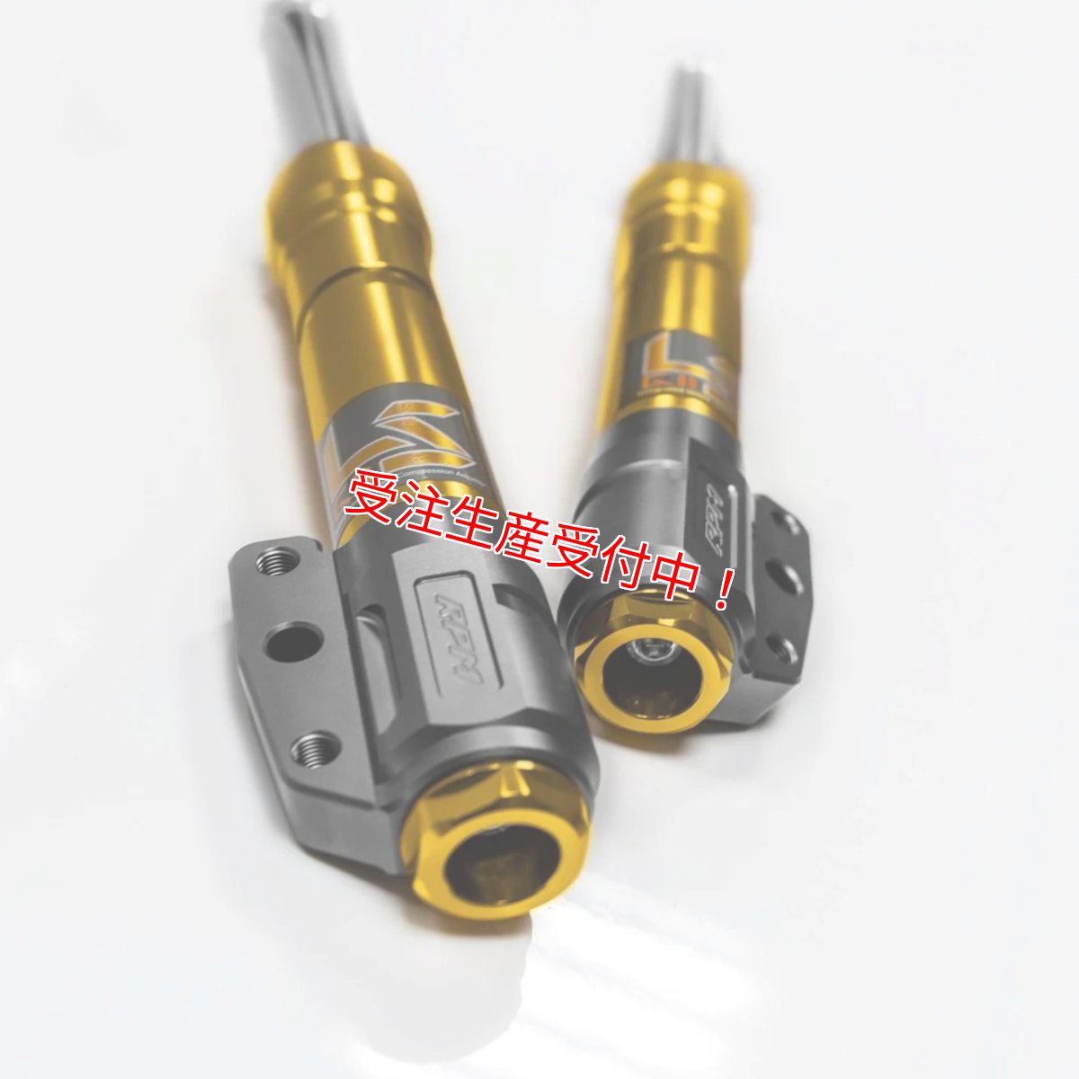 画像3: RPM GIILS 正立フロントフォーク［シグナスX/BW'S125/シグナスグリファス］ (3)