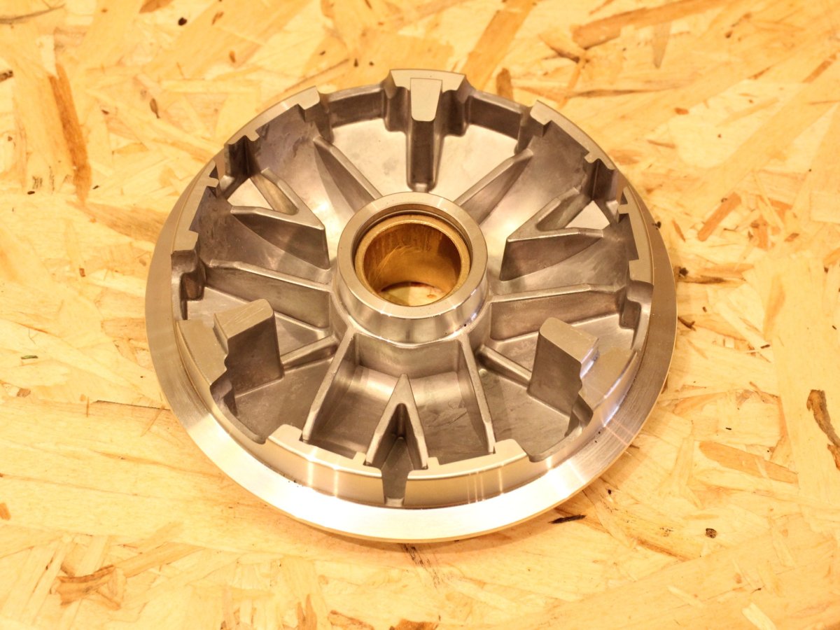 画像4: WF ハイスピードプーリー 中改（ピンク/ブラック）［シグナスX・BW'S125］ (4)