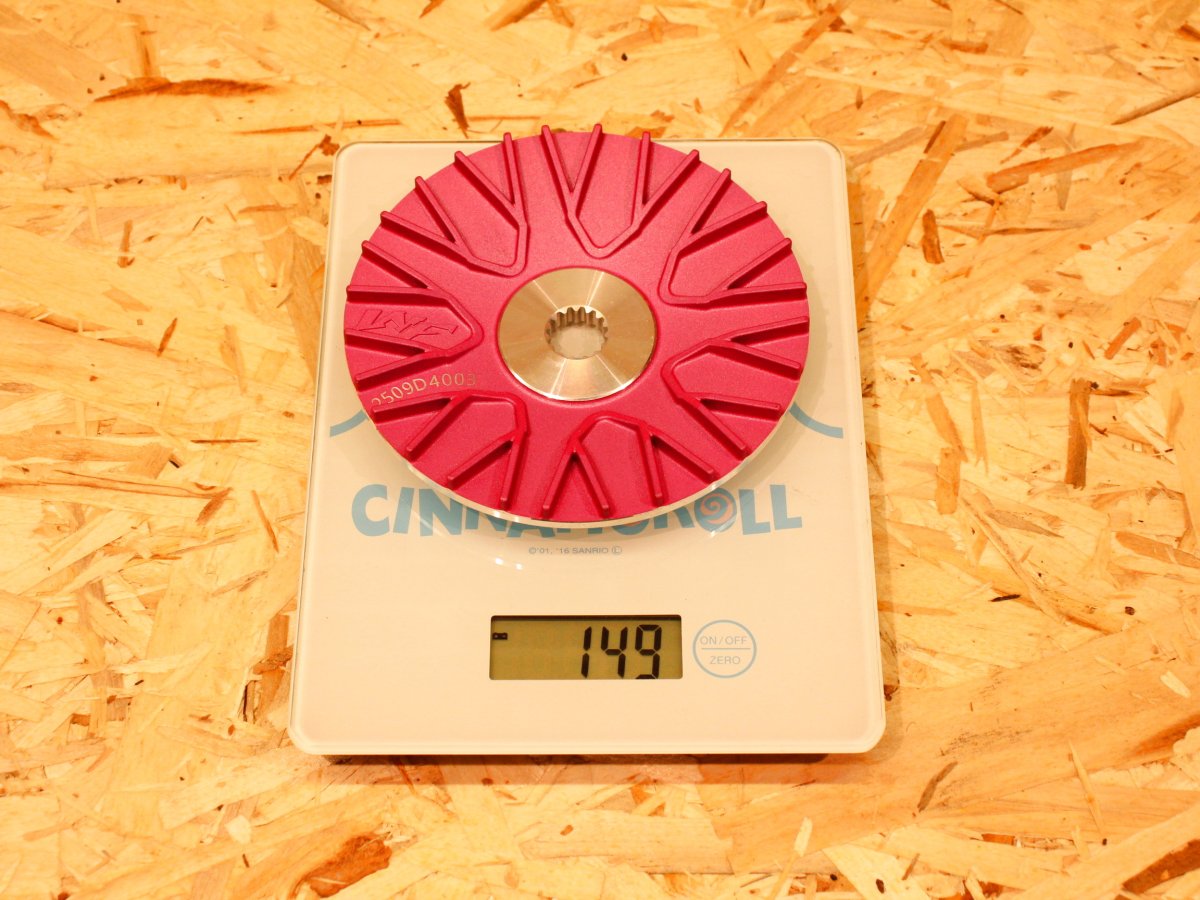 画像9: WF ハイスピードプーリー 中改（ピンク/ブラック）［シグナスX・BW'S125］ (9)