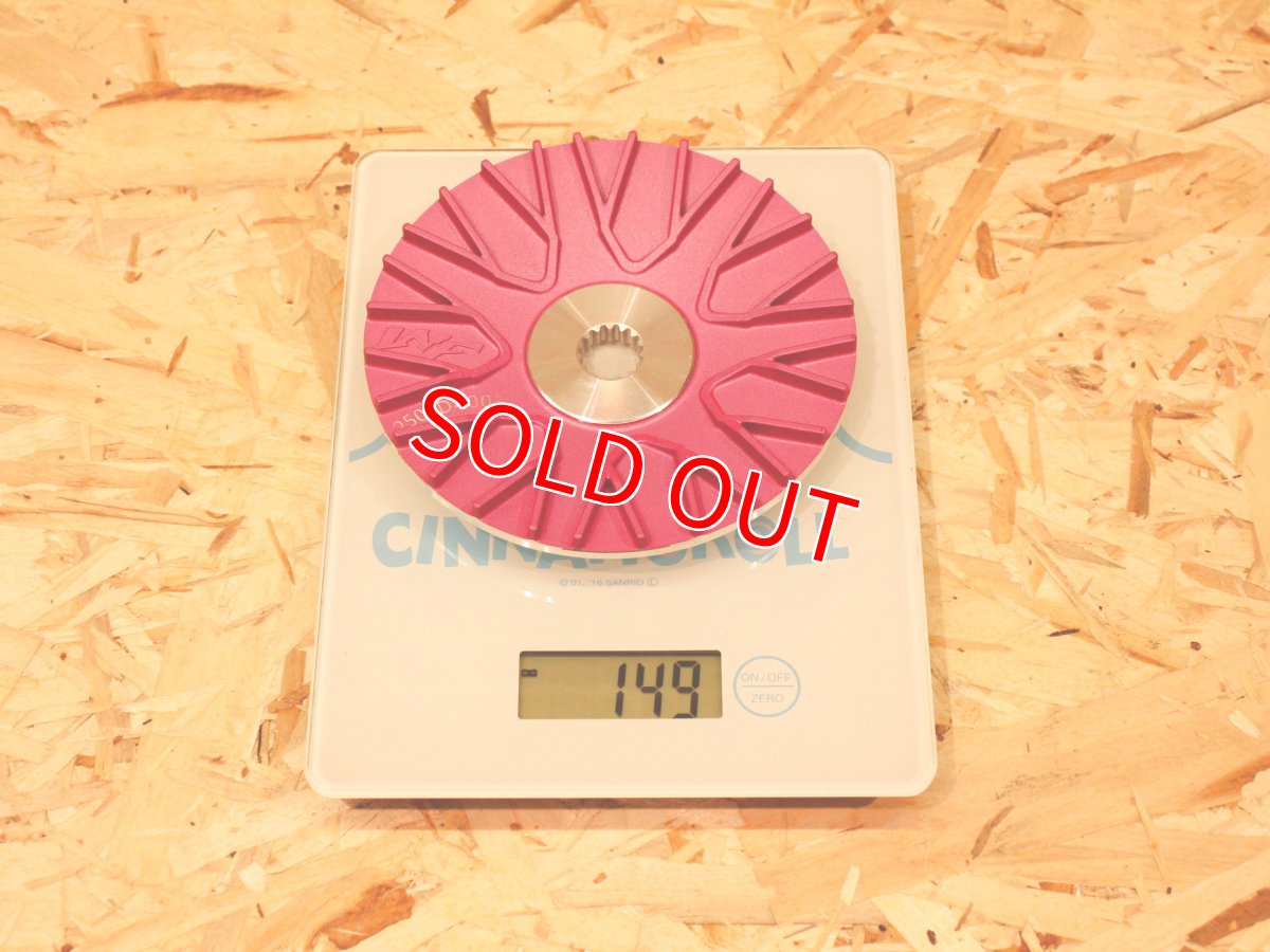 画像10: WF ハイスピードプーリー 中改（ピンク/ブラック）［シグナスX・BW'S125］ (10)