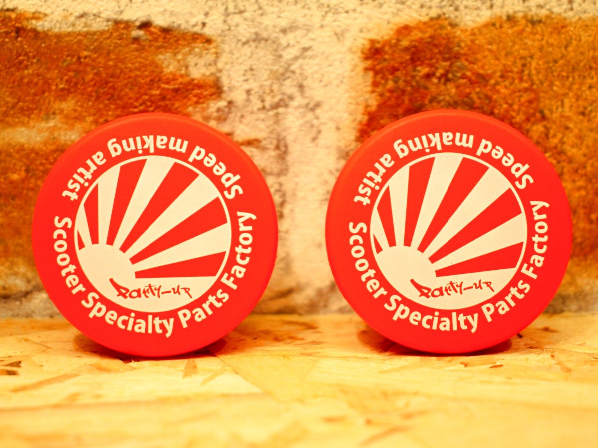 画像2: Partyup フレームサイドキャップ2個セット（10色） [シグナスX・グリファス・BW'S125・他]  (2)