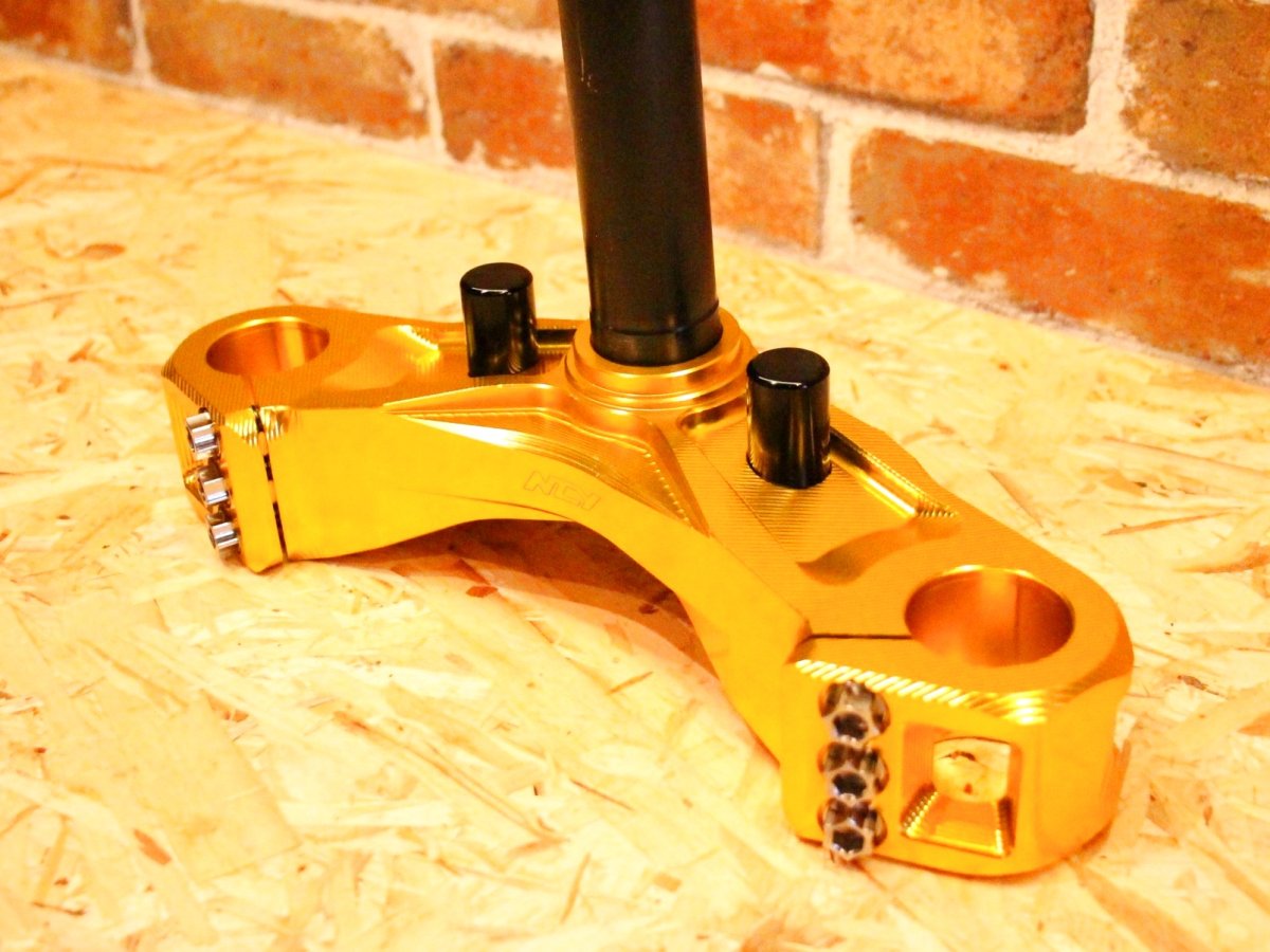 画像11: NCY 軽量CNCアルミステム（ブラック・シルバー・ゴールド・レッド・ブルー） [シグナスX] (11)