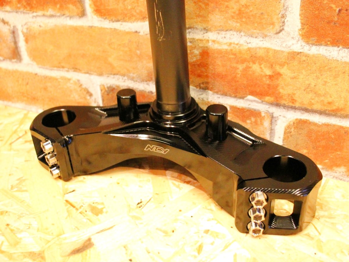 画像5: NCY 軽量CNCアルミステム（ブラック・シルバー・ゴールド・レッド・ブルー） [シグナスX] (5)