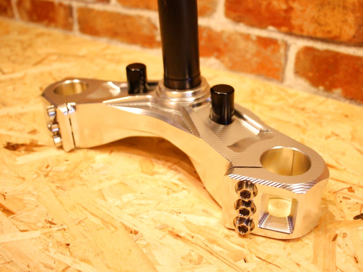 画像8: NCY 軽量CNCアルミステム（ブラック・シルバー・ゴールド・レッド・ブルー） [シグナスX] (8)