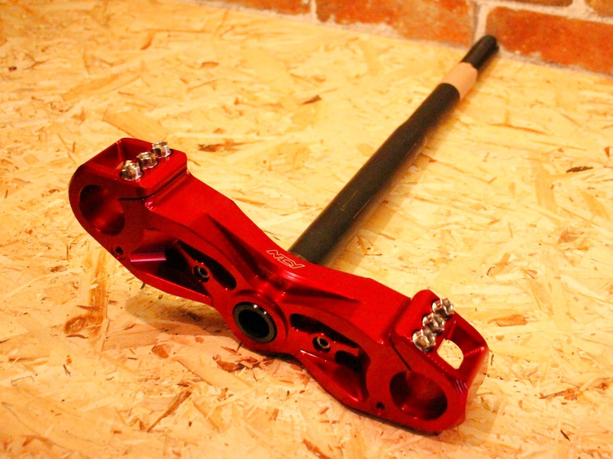 画像15: NCY 軽量CNCアルミステム（ブラック・シルバー・ゴールド・レッド・ブルー） [シグナスX] (15)