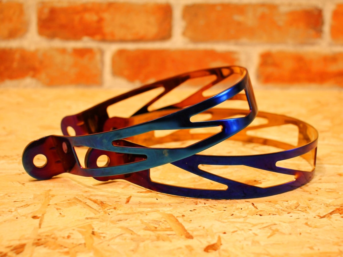 画像5: バンブルビー サイレンサーバンド 2本セット（チタンカラー/ステンブラック/ペイントブラック/ゴールド/スタンダード） (5)